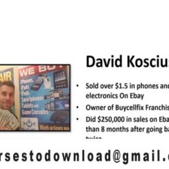 David Kosciusko - Ebay Phone Flipping Mastery