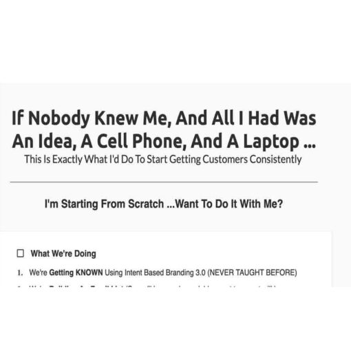 Frank Kern - Let's Get Some Sales
