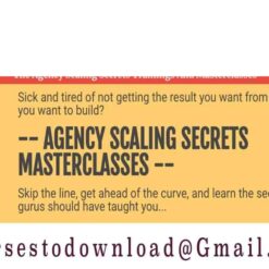 Jeff Miller- The Agency Scaling Secrets Trainings And Masterclasses