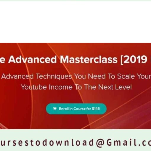 Jordan Mackey – Youtube Advanced Masterclass 2019