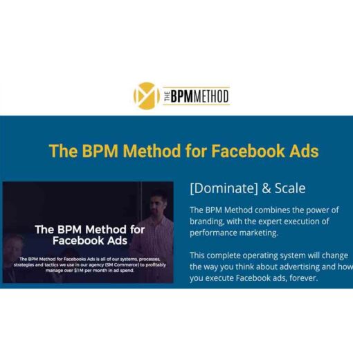 Depesh Mandalia – The BPM Method for Facebook Ads Download