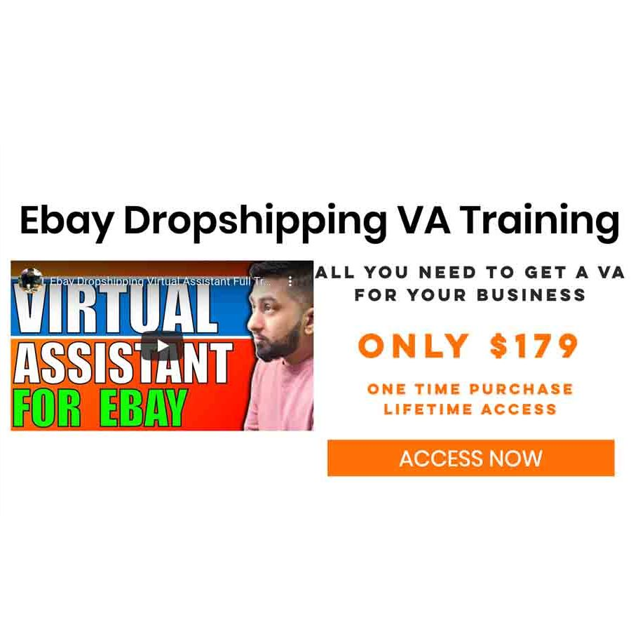 Ebay Dropshipping VA Premium Training Download