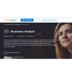 SimpliLearn – Business Analyst Coursestodownload.com