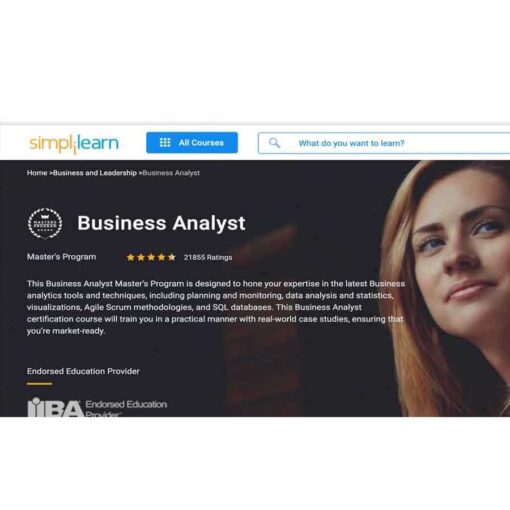 SimpliLearn – Business Analyst Coursestodownload.com