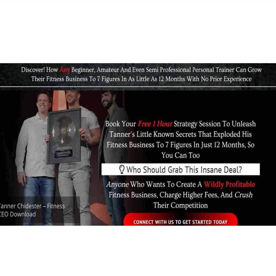 Tanner Chidester - fitness CEO's Download