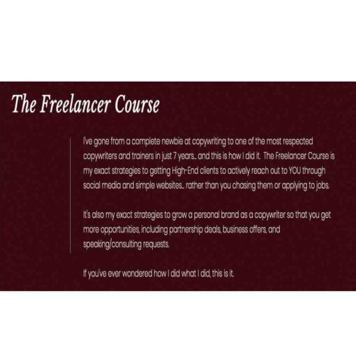 Lukas Resheske - Freelance Copywriting Course