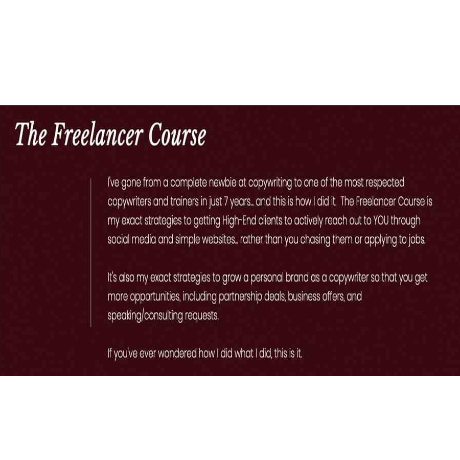 Lukas Resheske - Freelance Copywriting Course