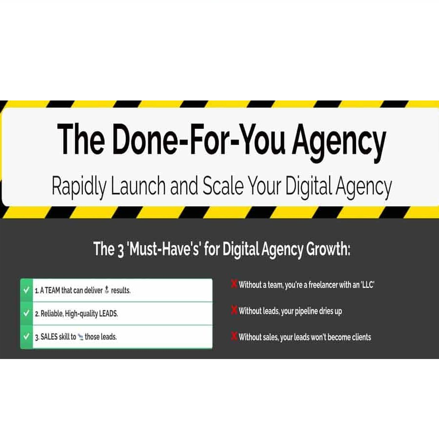 Tyler Narducci - The Done For You Agency Download