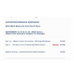 Mark Minervini – 5-Day Master Trader Program ONLINE EVENT Download