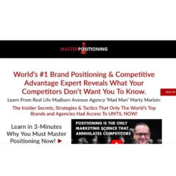 Marty Marion - Intensive Positioning Blueprint Program 2020 Download