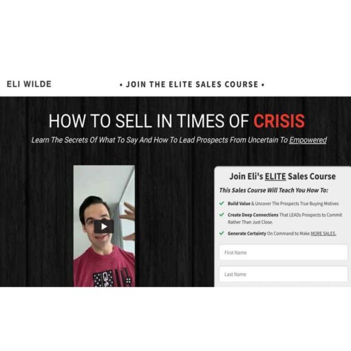 Eli Wilde - Wilde Selling System Download