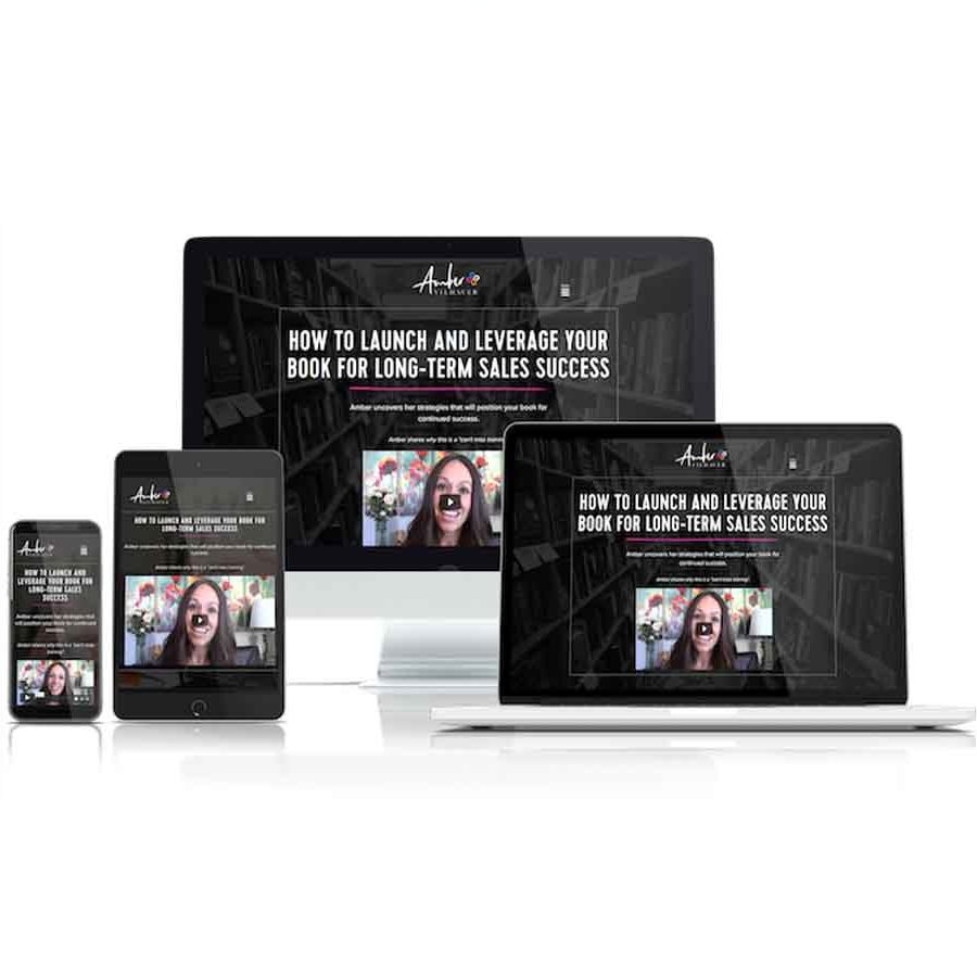 Amber Vilhauer – Bestseller Book Launch Blueprint Download