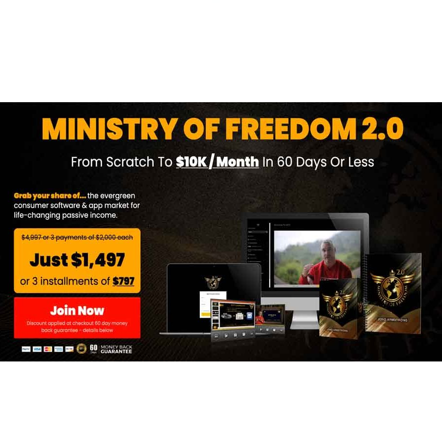Jono Armstrong – Ministry of Freedom 2.0 Download