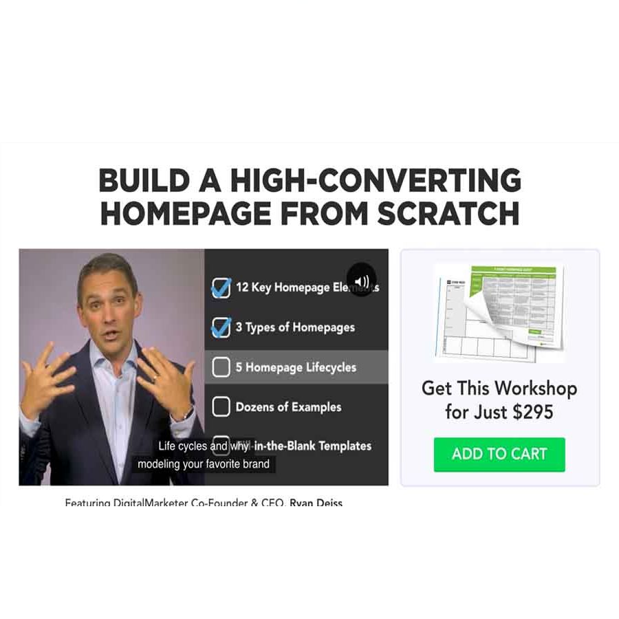 Ryan Deiss - Craft A High-Converting Homepage V2 Download