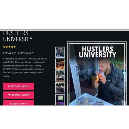 Andrew Tate – Hustlers University Download