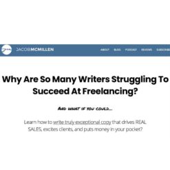 Jacob McMillen – The Internet’s Best Copywriting Course Download