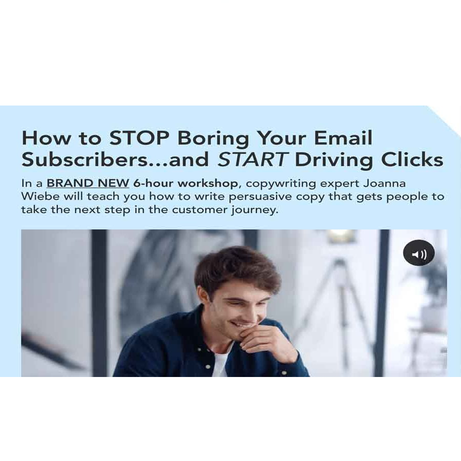 Joanna Wiebe - How to STOP Boring Your Subscribers And START Getting Clicks Download