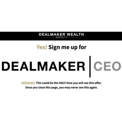 Carl Allen – Dealmaker CEO 2021 Download