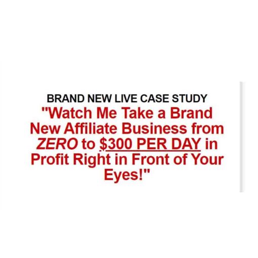 Duston McGroarty – The Zero to $300/Day Live Case Study Download