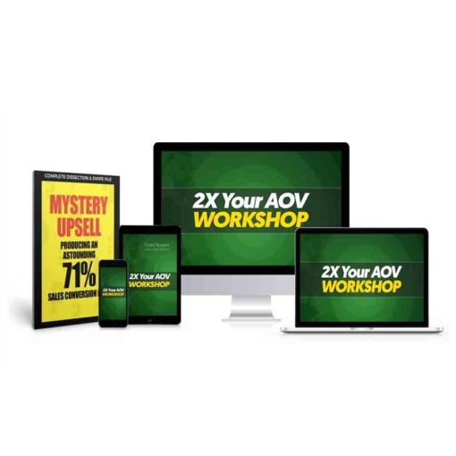 Todd Brown – 2X Your AOV Virtual Workshop Download