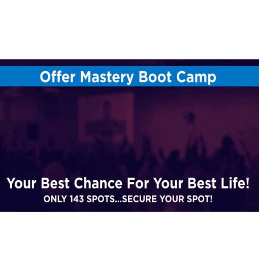 Myron Golden – Mastery Boot Camp Download