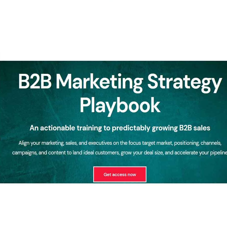 B2B Marketing Strategy Playbook Download