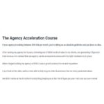 Chase Dimond – The Agency Acceleration Course Download