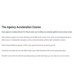 Chase Dimond – The Agency Acceleration Course Download