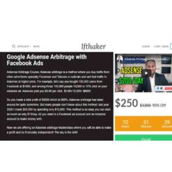 ifthaker – AdSense Arbitrage Full Masterclass Course Download
