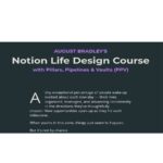 August Bradley – Notion Life Design Course Download