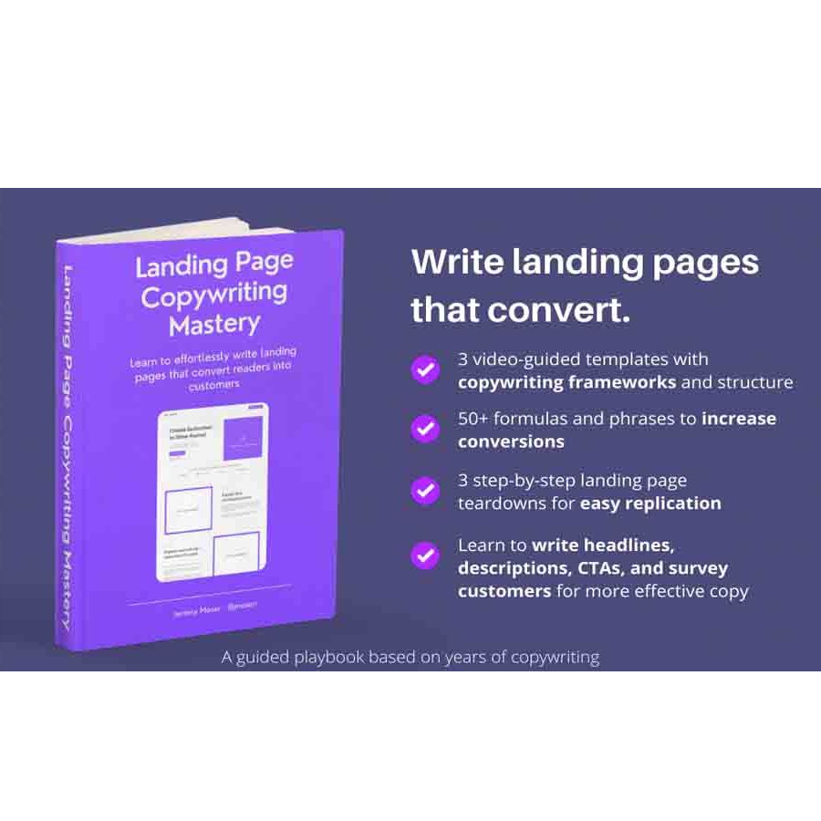 Jeremy Moser – Landing Page Copywriting Mastery Download
