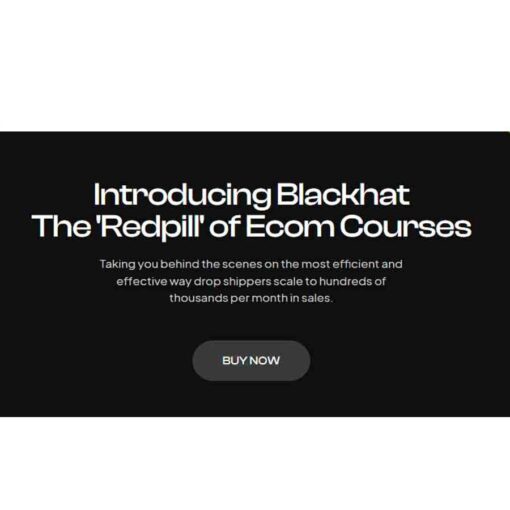Soulja & Franky – The Blackhat Course Download