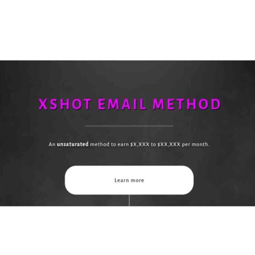xShot Email Method Course Download