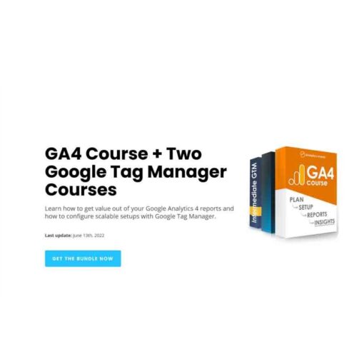 Julius Fedorovicius – GA4 Course + Two Google Tag Manager Courses Bundle Download