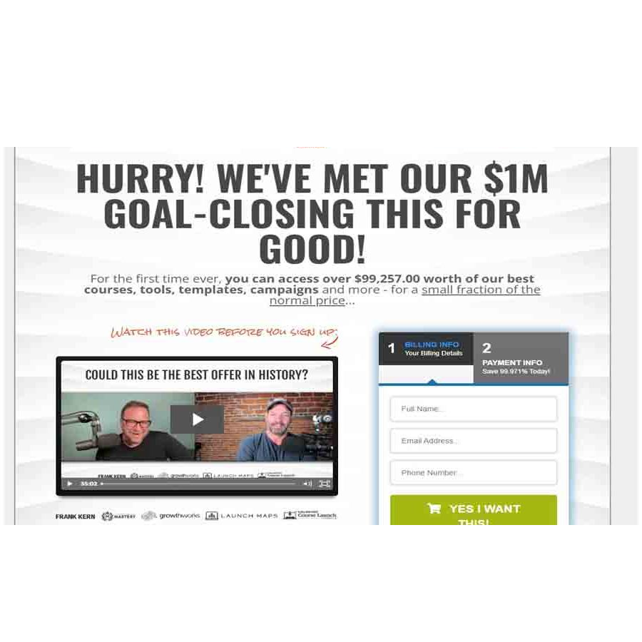 Frank Kern & Aaron Fletcher – Special Bundle (36 courses) Download