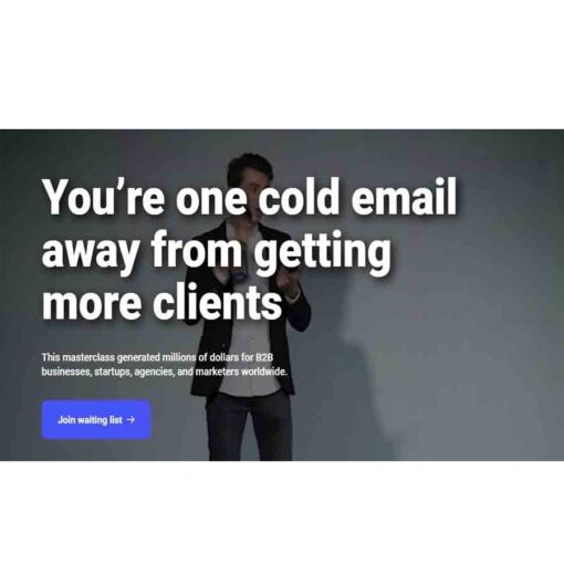 Guillaume Moubeche - Cold Email Outreach Masterclass Download