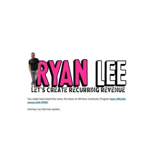 Ryan Lee – 48 Hour Continuity Download