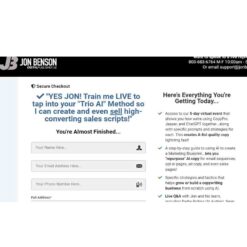 Jon Benson – AI Copy Profits Download