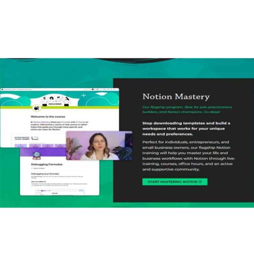 Marie Poulin – Notion Mastery Course Download