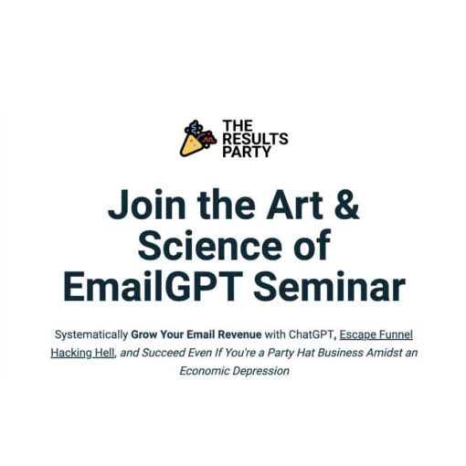 Mike Becker – Art & Science of EmailGPT Seminar Download