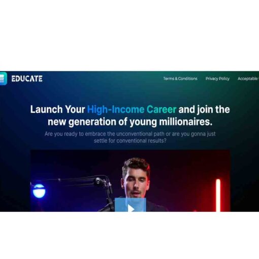 Iman Gadzhi – Educate.io – Revolutionizing Online Learning Courses Download
