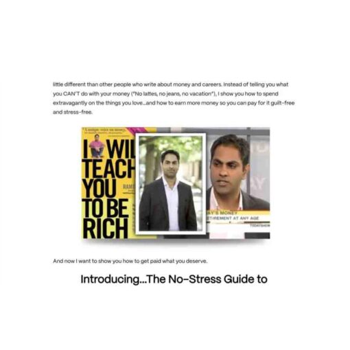 Ramit Sethi – The No-Stress Guide To Salary Negotiation Download