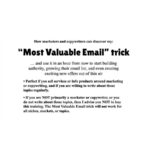 John Bejakovic – Most Valuable Email Download