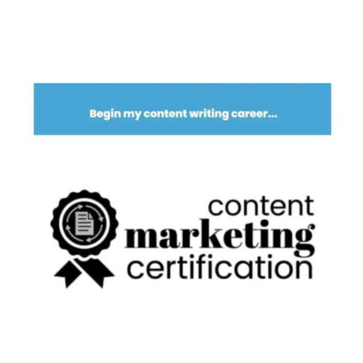 Jon Morrow – Content Marketing Certification Download