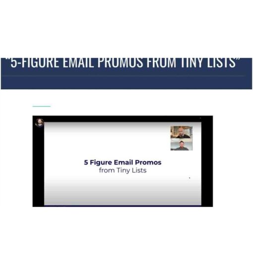 Justin Goff – 5-Figure Email Promos From Tiny Lists Download
