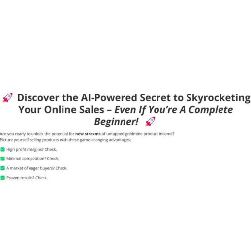 Rachel Rofé – 8 Week AI Courses (Printables + Print on Demand) Download