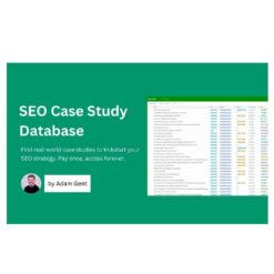 Adam Gent - SEO Case Study Database Download