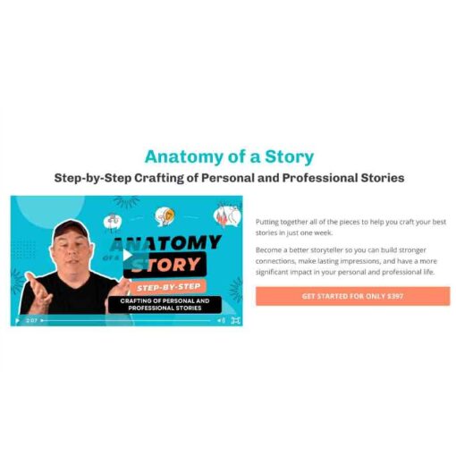 Matthew Dicks – Anatomy of a Story Course Download