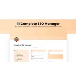 Notion For SEO – Complete SEO Manager For Notion Download