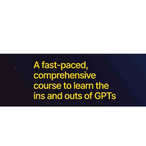 Rob Lennon – Build Powerful GPTs Course Download